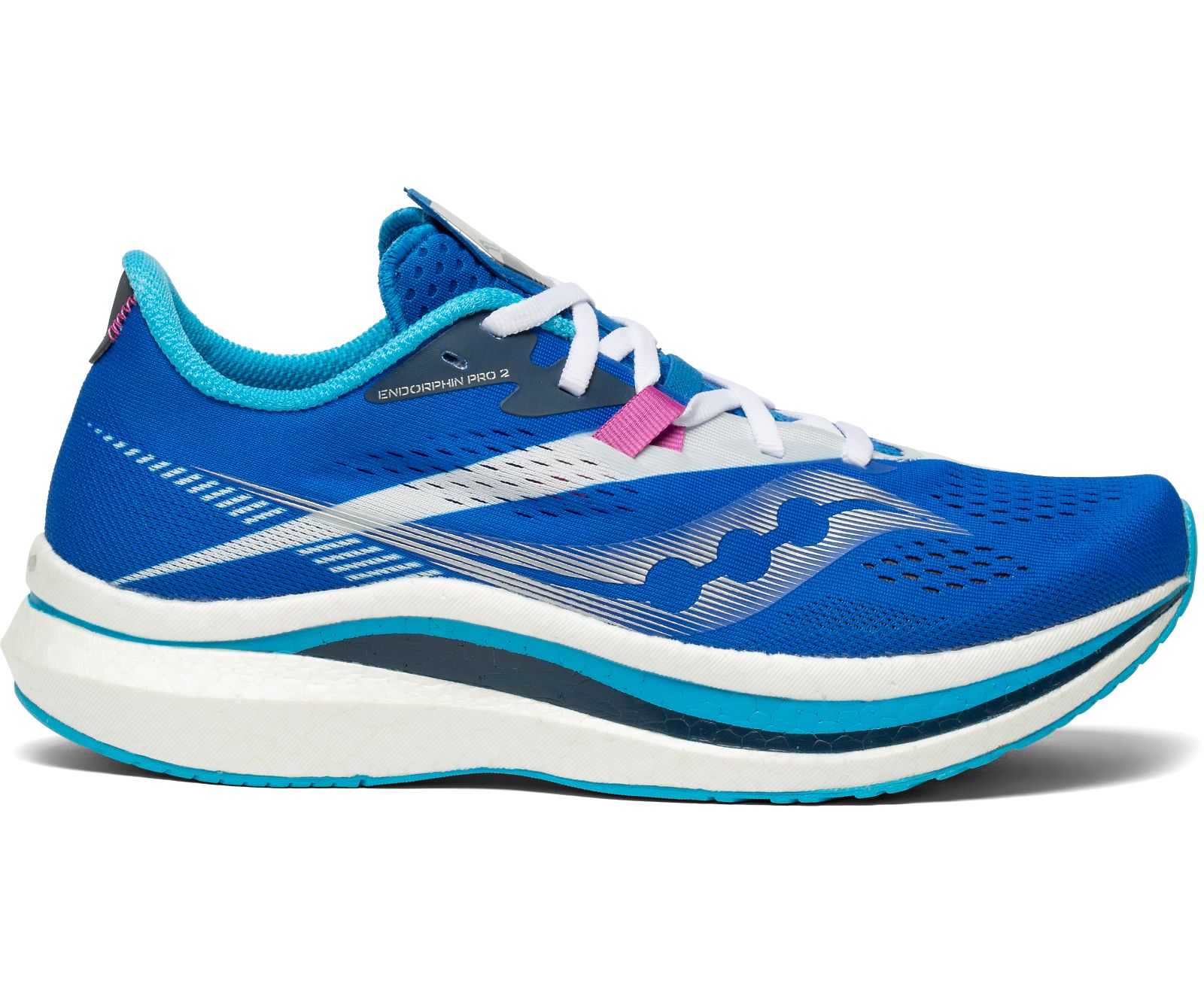 Saucony Endorphin Pro 2 Women's Running Shoes Royal / White | Canada 113OKIR